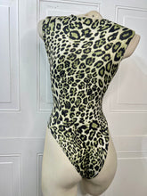 Load image into Gallery viewer, Daysi Green/Black Animal Print Bodysuit