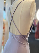 Load image into Gallery viewer, Lucy Lavender Stretchy Spaghetti Strap Dress