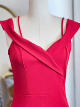 Load image into Gallery viewer, Abigail Red, Royal or Black Stretchy Off The Shoulder Gown