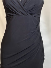 Load image into Gallery viewer, Lizeth Black or Pink Side Rushing Detail Midi Dress
