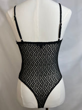 Load image into Gallery viewer, Kendra Black Lace Spaghetti Strap Bodysuit