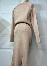 Load image into Gallery viewer, Lauren Two Piece Knitted Cozy Sweater Skirt Set