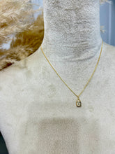 Load image into Gallery viewer, Selena Gold Initial Dainty Necklace