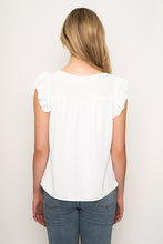 Load image into Gallery viewer, Gina Moss/Gray, Black or White Sleeveless Round Neck Top