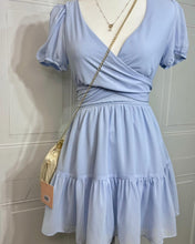 Load image into Gallery viewer, MAR Chiffon Back Crisscrossed Tie