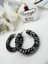 Load image into Gallery viewer, Lisa Black and Gold or Black and Silver Earrings