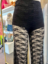 Load image into Gallery viewer, Shanik Black or White Lace Pants