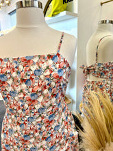 Load image into Gallery viewer, Sheila Floral Tulips Plus Size Open Back Dress