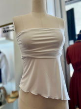 Load image into Gallery viewer, Gabriela White or Chocolate High Low Sleeveless Top
