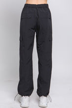 Load image into Gallery viewer, Laura Olive, Light Gray or Black Parachute Pants