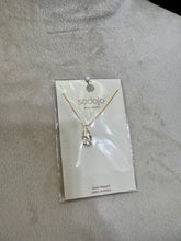 Load image into Gallery viewer, Selena Gold Initial Dainty Necklace