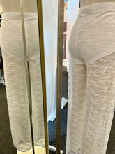 Load image into Gallery viewer, Shanik Black or White Lace Pants