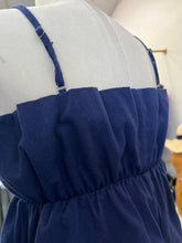 Load image into Gallery viewer, Lola Light Rust or Navy Ruffled Spaghetti Strap Cami Top