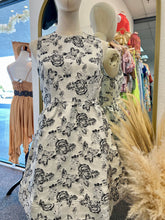 Load image into Gallery viewer, Sienna Navy Blue or White Floral Short Night Dress