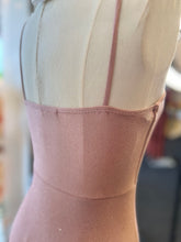 Load image into Gallery viewer, Tanya Dusty Pink Basic Sparkles Mini Dress