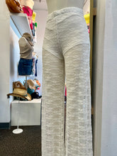 Load image into Gallery viewer, Shanik Black or White Lace Pants