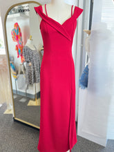 Load image into Gallery viewer, Abigail Red, Royal or Black Stretchy Off The Shoulder Gown