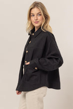 Load image into Gallery viewer, Jenna Brushed Twill Trucker Jacket