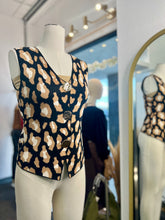 Load image into Gallery viewer, Melanie Animal Print Stretchy Knit Vest