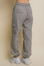 Load image into Gallery viewer, Laura Olive, Light Gray or Black Parachute Pants