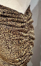 Load image into Gallery viewer, Gianna Gold Shimmer Cut Out Stretchy Dress