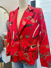 Load image into Gallery viewer, Lisa European abstract leopard print Blazer