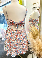 Load image into Gallery viewer, Sheila Floral Tulips Plus Size Open Back Dress