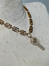 Load image into Gallery viewer, Mila Gold Lion Key Necklace