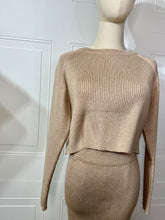 Load image into Gallery viewer, Lauren Two Piece Knitted Cozy Sweater Skirt Set