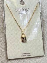 Load image into Gallery viewer, Selena Gold Initial Dainty Necklace