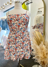 Load image into Gallery viewer, Sheila Floral Tulips Plus Size Open Back Dress