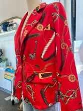 Load image into Gallery viewer, Lisa European abstract leopard print Blazer