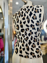 Load image into Gallery viewer, Melanie Animal Print Stretchy Knit Vest