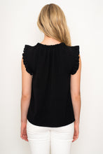Load image into Gallery viewer, Gina Moss/Gray, Black or White Sleeveless Round Neck Top