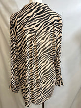 Load image into Gallery viewer, Kayla Animal Print Plus Size Mesh Top