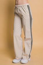 Load image into Gallery viewer, Jessie Khaki & Black Striped Joggers