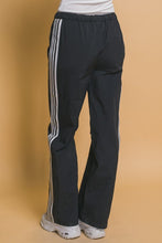 Load image into Gallery viewer, Jessie Khaki & Black Striped Joggers