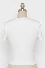 Load image into Gallery viewer, Bettsy, Ivory and Black Baby Tee
