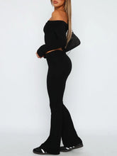Load image into Gallery viewer, Lauren Basic Low Rise Flare Yoga Pants