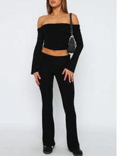 Load image into Gallery viewer, Lauren Basic Low Rise Flare Yoga Pants