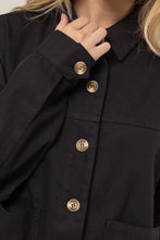 Load image into Gallery viewer, Jenna Brushed Twill Trucker Jacket