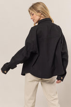 Load image into Gallery viewer, Jenna Brushed Twill Trucker Jacket
