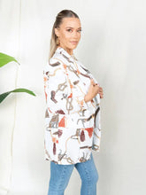Load image into Gallery viewer, Lisa European abstract leopard print Blazer