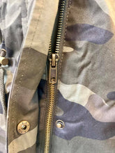 Load image into Gallery viewer, Olive Camo Fur Jacket