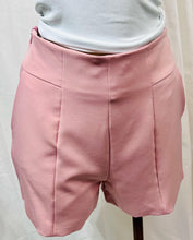 Load image into Gallery viewer, Emily Blush High Waisted Shorts