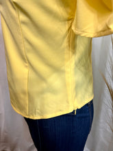 Load image into Gallery viewer, Angie Yellow Criss Cross Neck Band Top