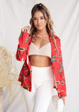 Load image into Gallery viewer, Lisa European abstract leopard print Blazer