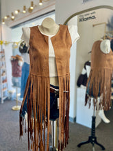 Load image into Gallery viewer, Alexxa Western Boho Cowgirl Tassel Midi Vest