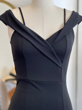 Load image into Gallery viewer, Abigail Red, Royal or Black Stretchy Off The Shoulder Gown