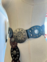 Load image into Gallery viewer, Cecilia Black and Dark Brown Adjustable Belt